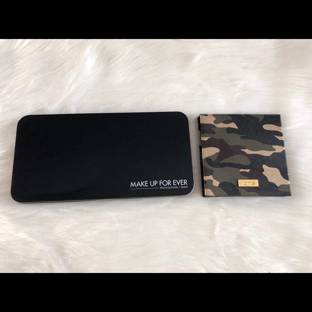 Make Up For Ever and Tarte Palettes